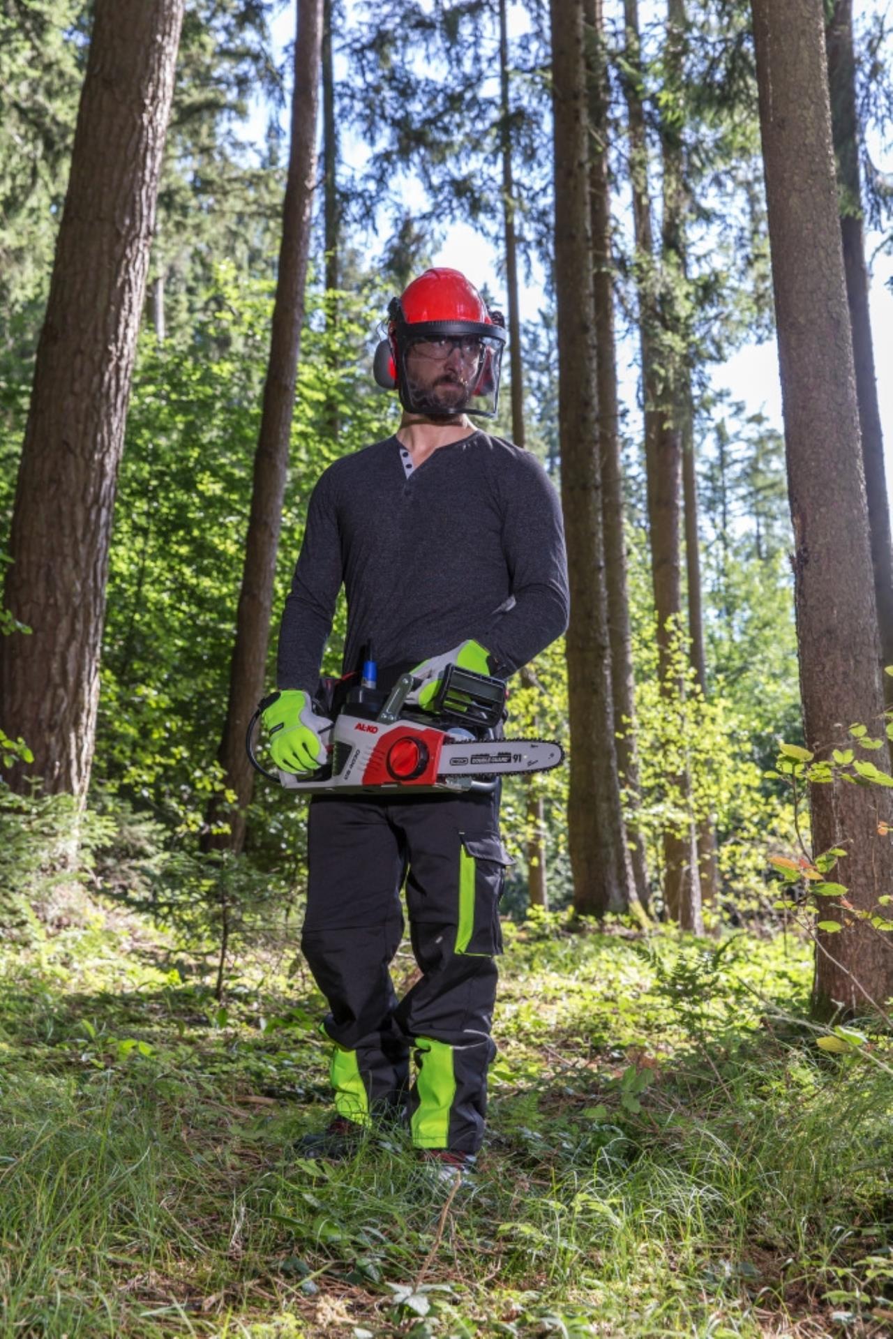 Akku-Kettensäge CS 4030 - inkl. Akku 5 Ah und Ladegerät