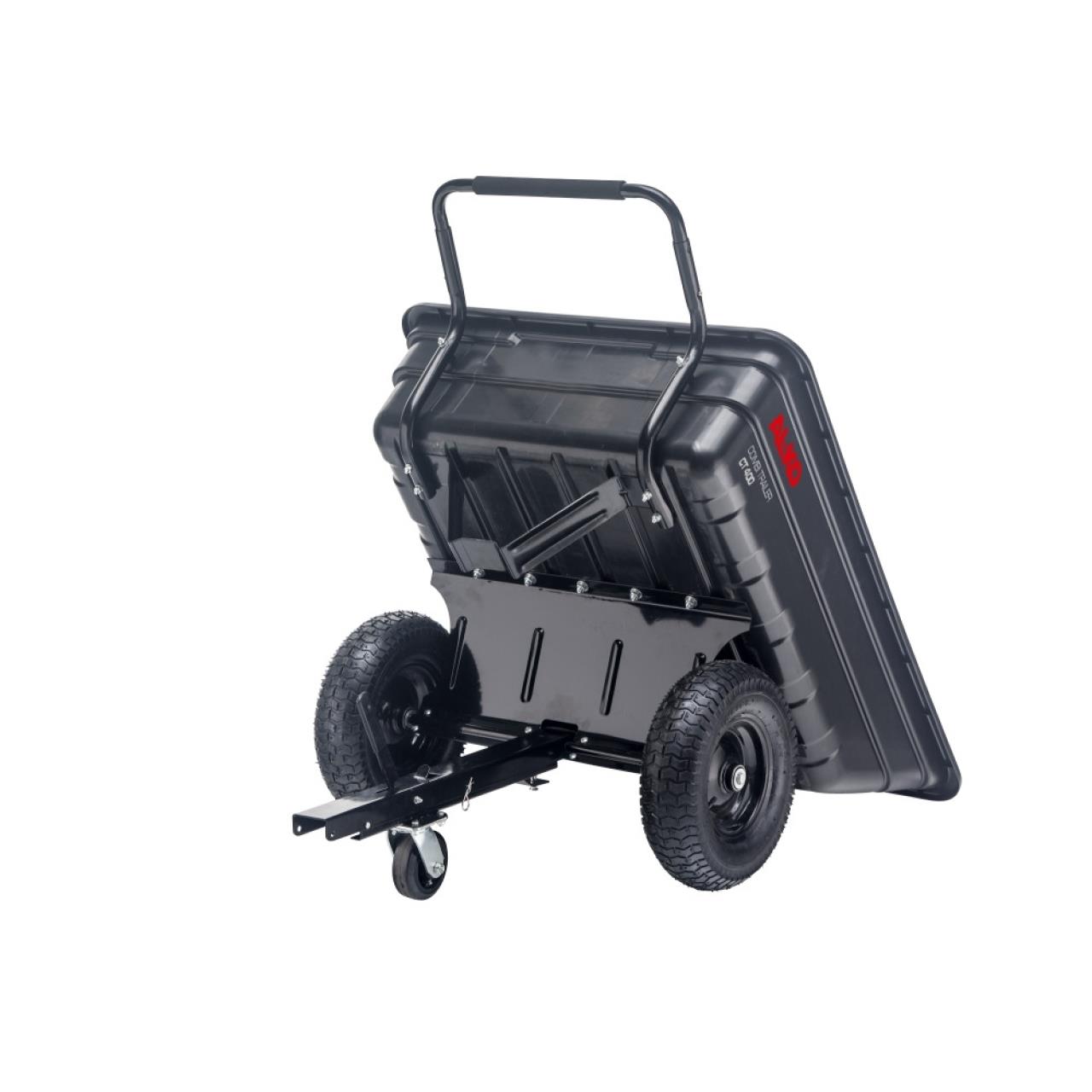 Combi Trailer CT 400 für Rasentraktoren Black Edition